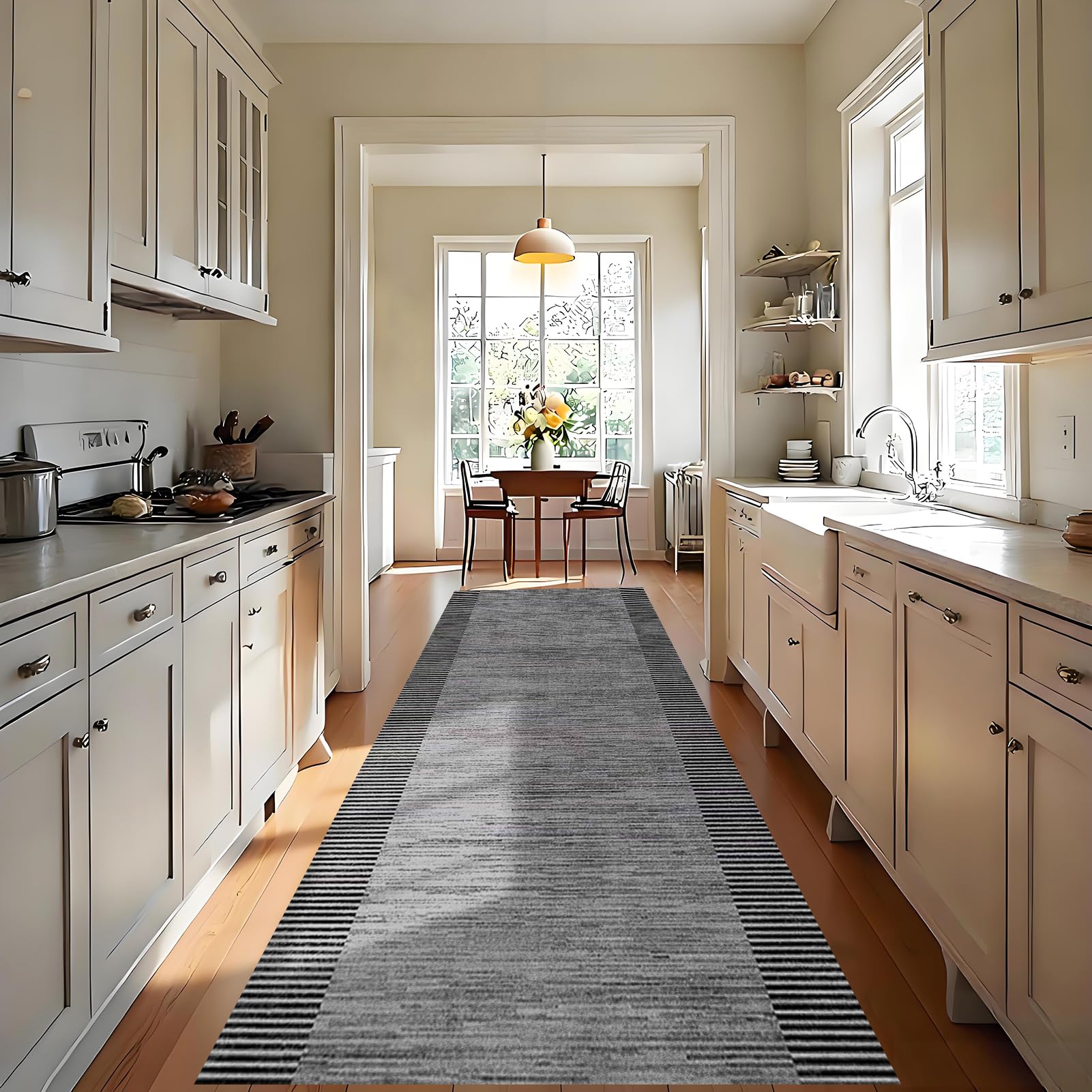 Tapis de Couloir Long, Tapis pour Cuisine Devant évier 70 x 180 cm