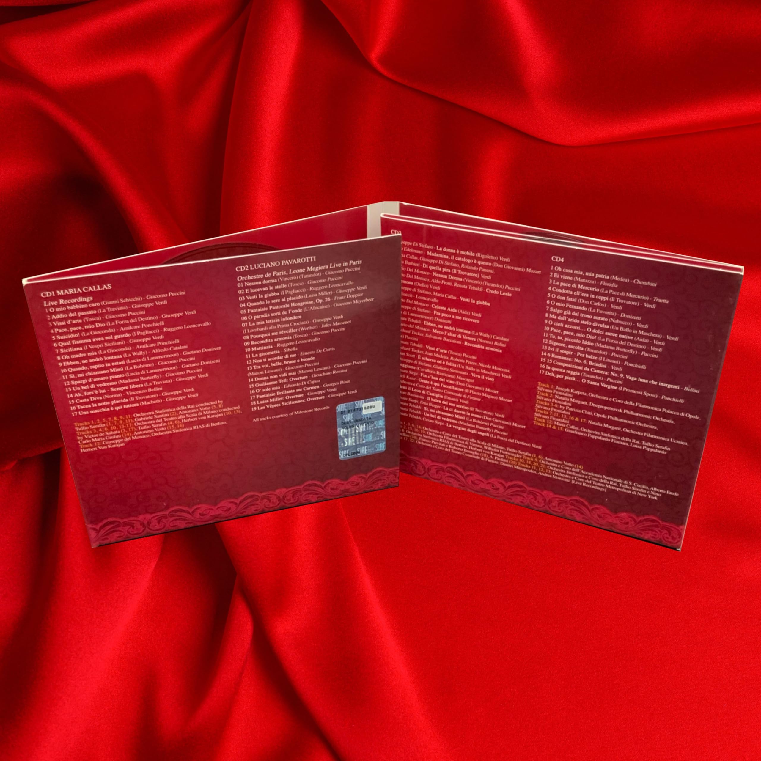 100 Opera Arias & Overtures, La Traviata, Tosca, La Bohème, Turandot