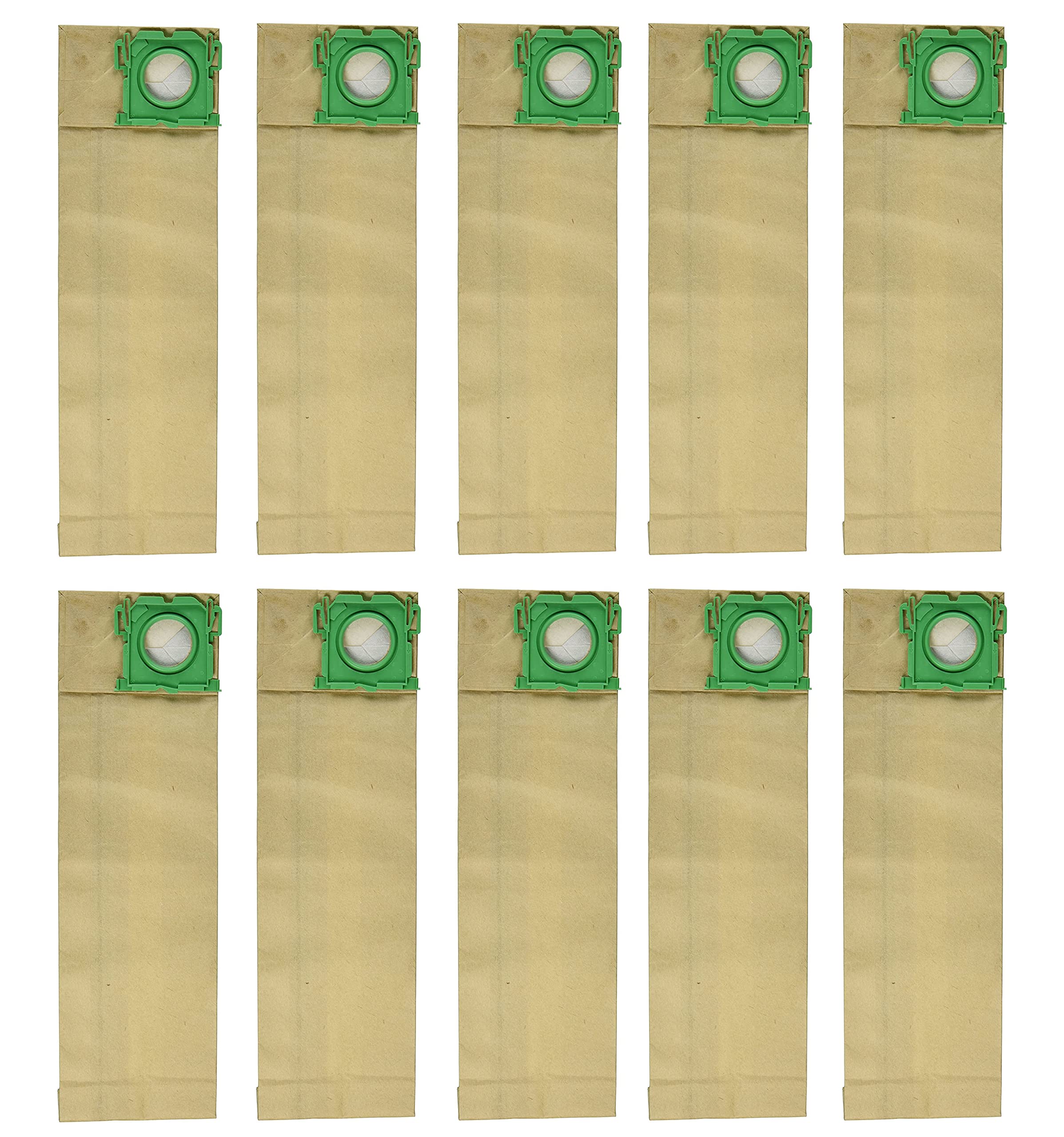 MaxLLToSet of 10 Replacement 5300 Vacuum Bags Compatible for Windsor for Sebo 5093AM (16 5/8" x 5" Bag 1 3/8" Hole)