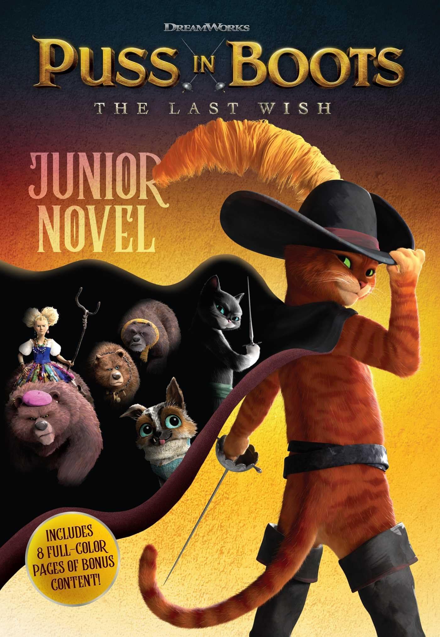 PUSS IN BOOTS LAST WISH JUNIOR NOVEL