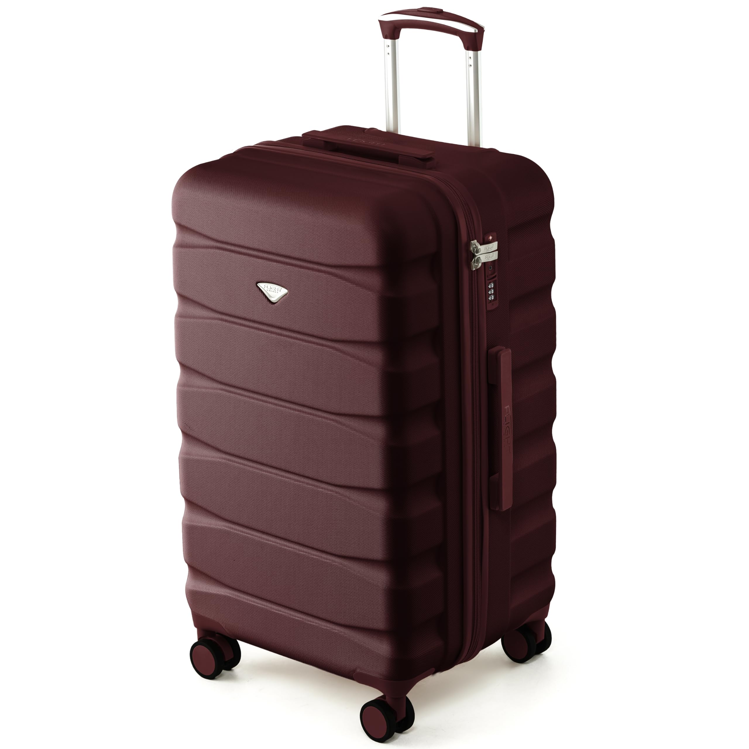 Flight Knight Underseat Cabin Suitcase 45x36x20cm | Free Hand Luggage for EasyJet & Wizz Air | Lightweight ABS Hard Shell with 8 Silent-Glide Spinner Wheels | Max Space Travel Bag — view 111