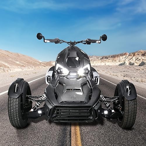 Miniatura 6 de Luces LED auxiliares antiniebla con soportes de montaje compatibles con accesorios Can-Am Ryker, luces antiniebla (2 unidades)