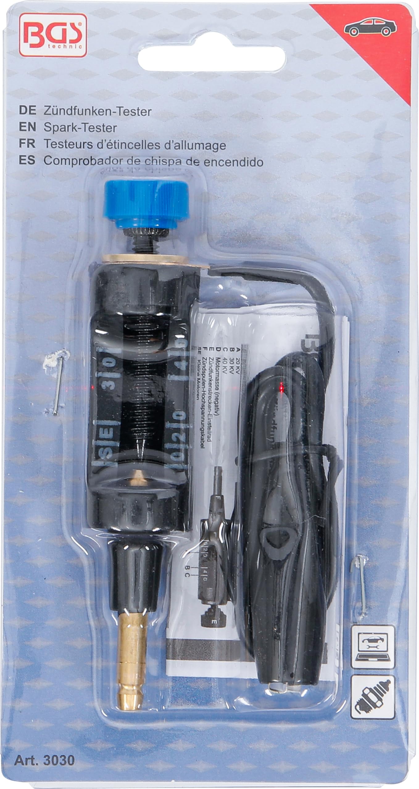 BGS 3030 | Tester per scintille di accensione | per Oldtimer