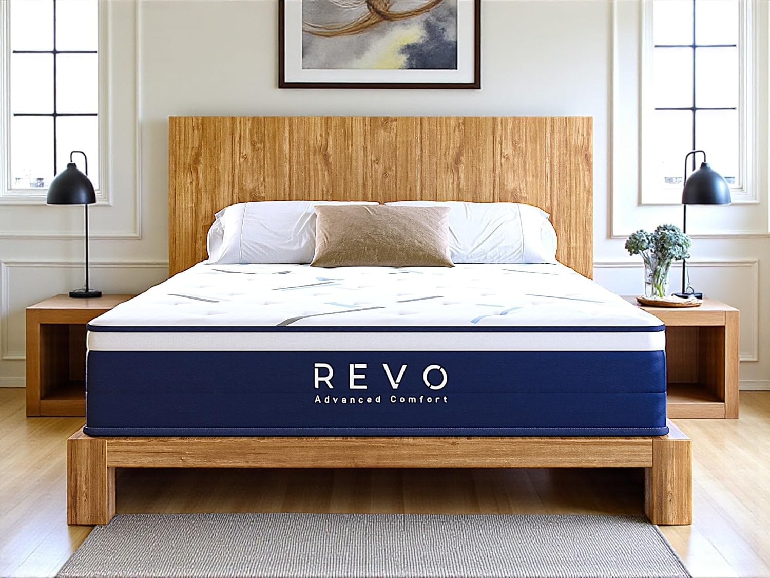 REVO Sleep Gel Memory Foam Mattress, 12-Inch Twin – Cooling Gel Foam Bed with Pressure Relief, Contouring Support & Breathable Comfort – Ideal for Kids or Guest Rooms product image