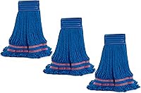 Vista 1 de Matthew - Trapeador de microfibra de limpieza resistente, repuesto de cabezal de trapeador húmedo, excelente absorción, capacidad de lavado premium