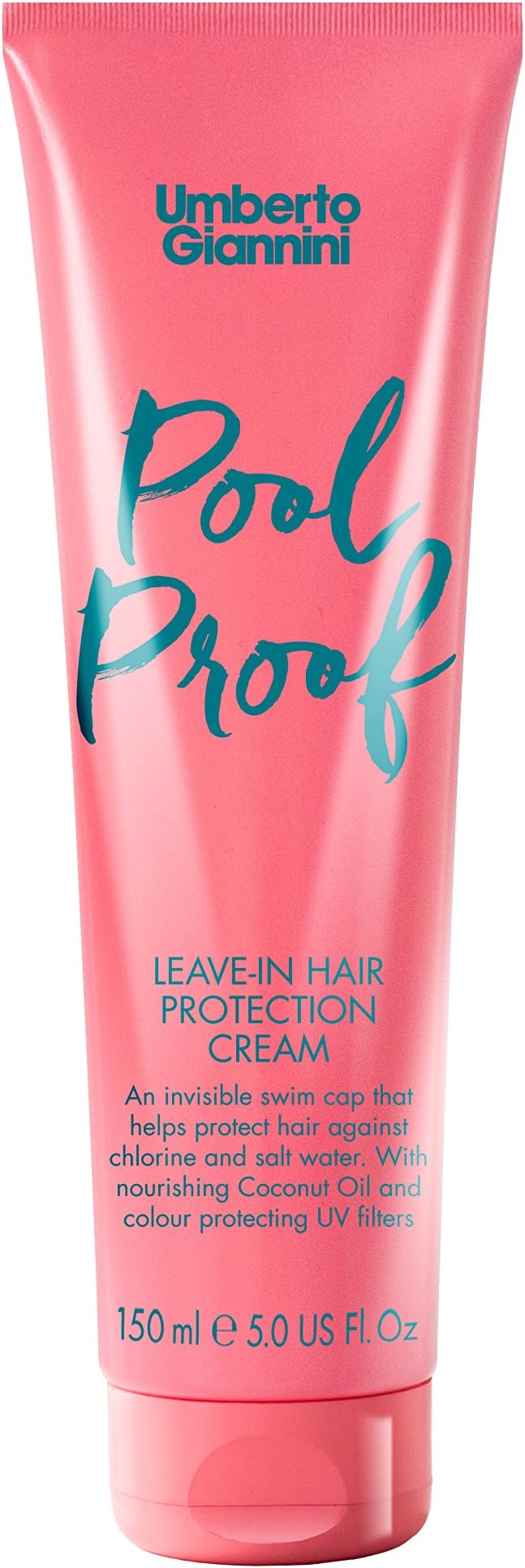 Umberto Giannini Pool Proof Hair Cream, Vegan & Cruelty Leave-in Hair Protection Cream, 150 ml (1-pack)