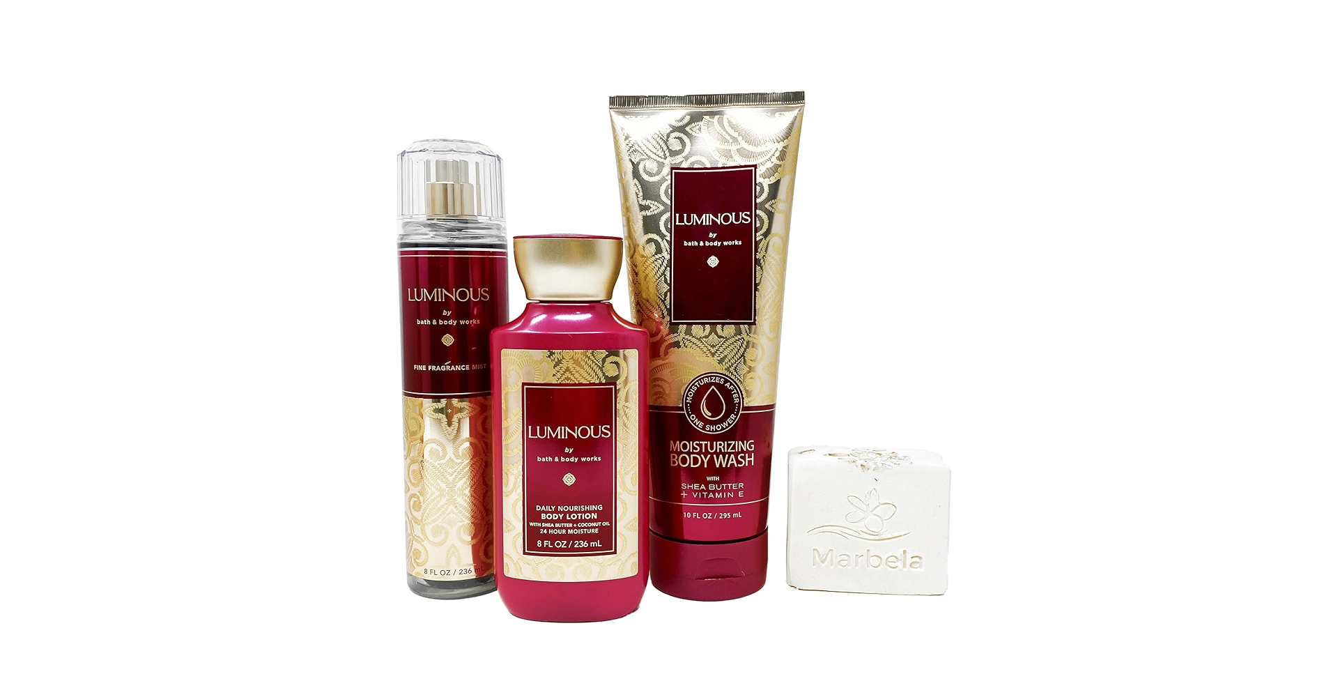 Amazon.com: Bath & Body Works Luminous - Trio Gift Set