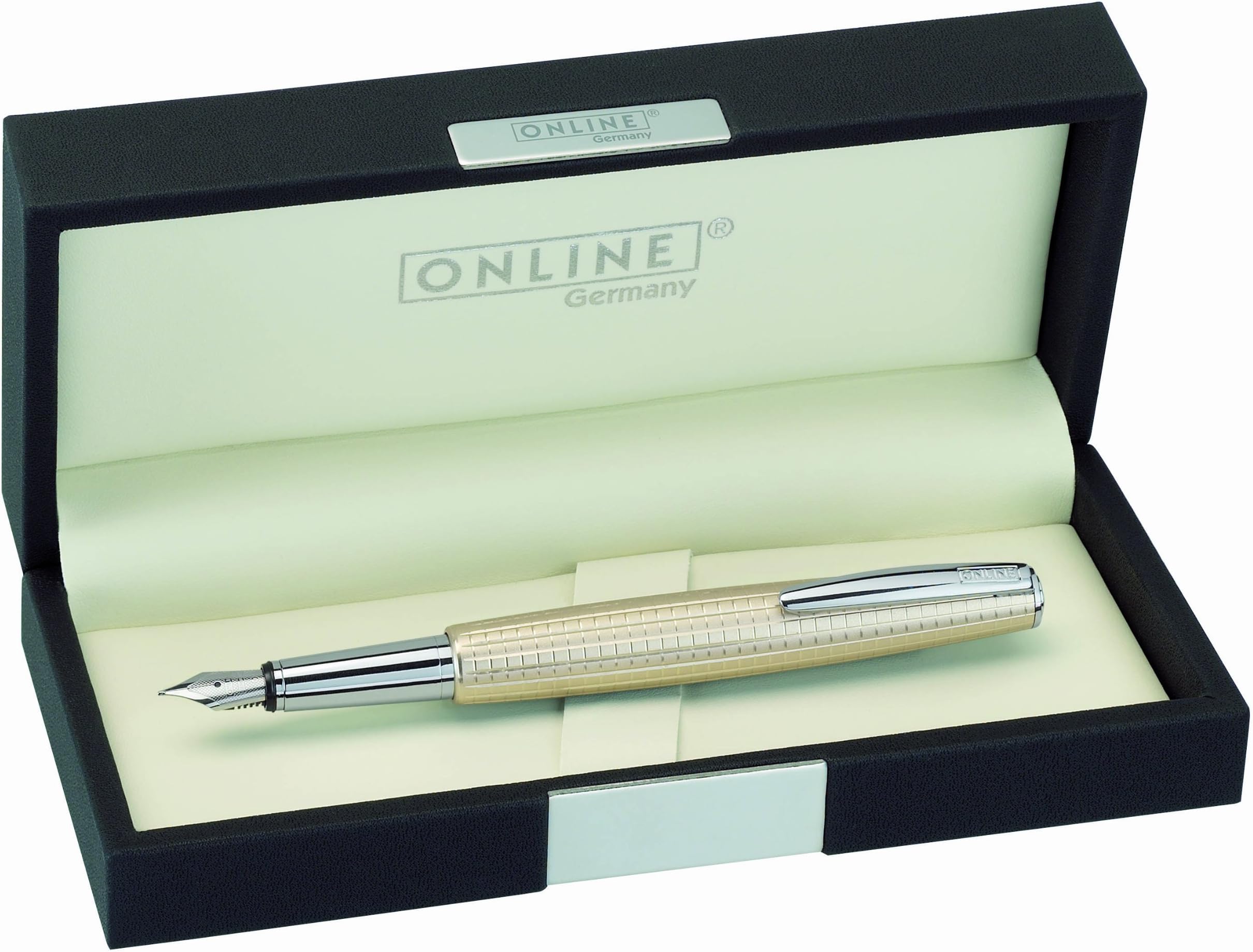 Online Business Line - Selection - Champagne Fountain Pen with Medium Nib