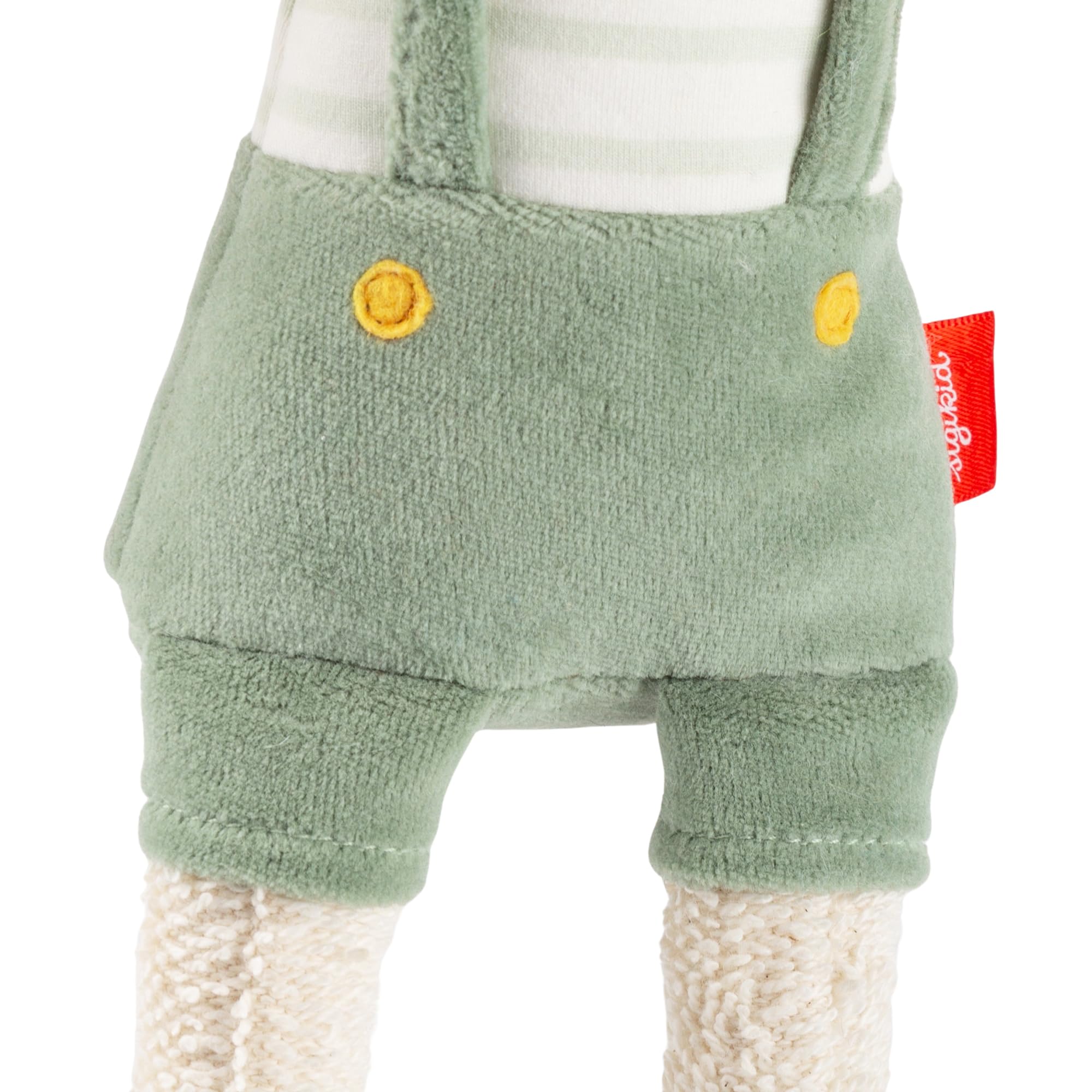 Sigikid Kuscheltier & Schnuffeltuch niedlicher Hase Schmusetuch Kuscheltuch grün Spielen Kuscheln Trösten Unisex Hochwertig Erstausstattung Geburt