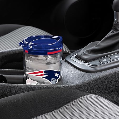 Miniatura 12 de Rico Industries NFL - Vaso clásico de fútbol americano de doble pared, 16 oz o 20 onzas, tapa W