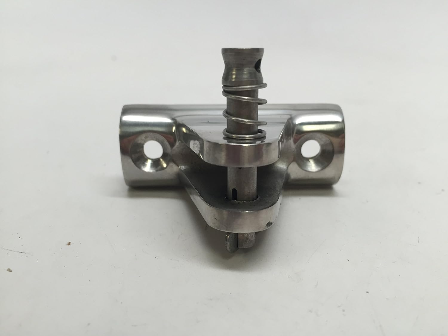 Marine Boat Bimini Fitting SS316 CONCAVE Base Deck Hinge Removable PIN 7/8X2
