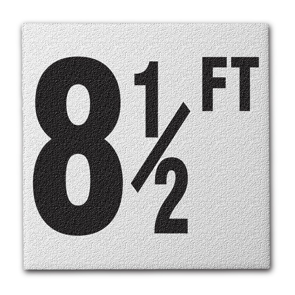 Ceramic Swimming Pool Deck Depth Marker 