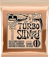 Vista 23 de Ernie Ball Super Slinky - Cuerdas para guitarra eléctrica con envoltura de níquel, calibre 9-42 (P02223)