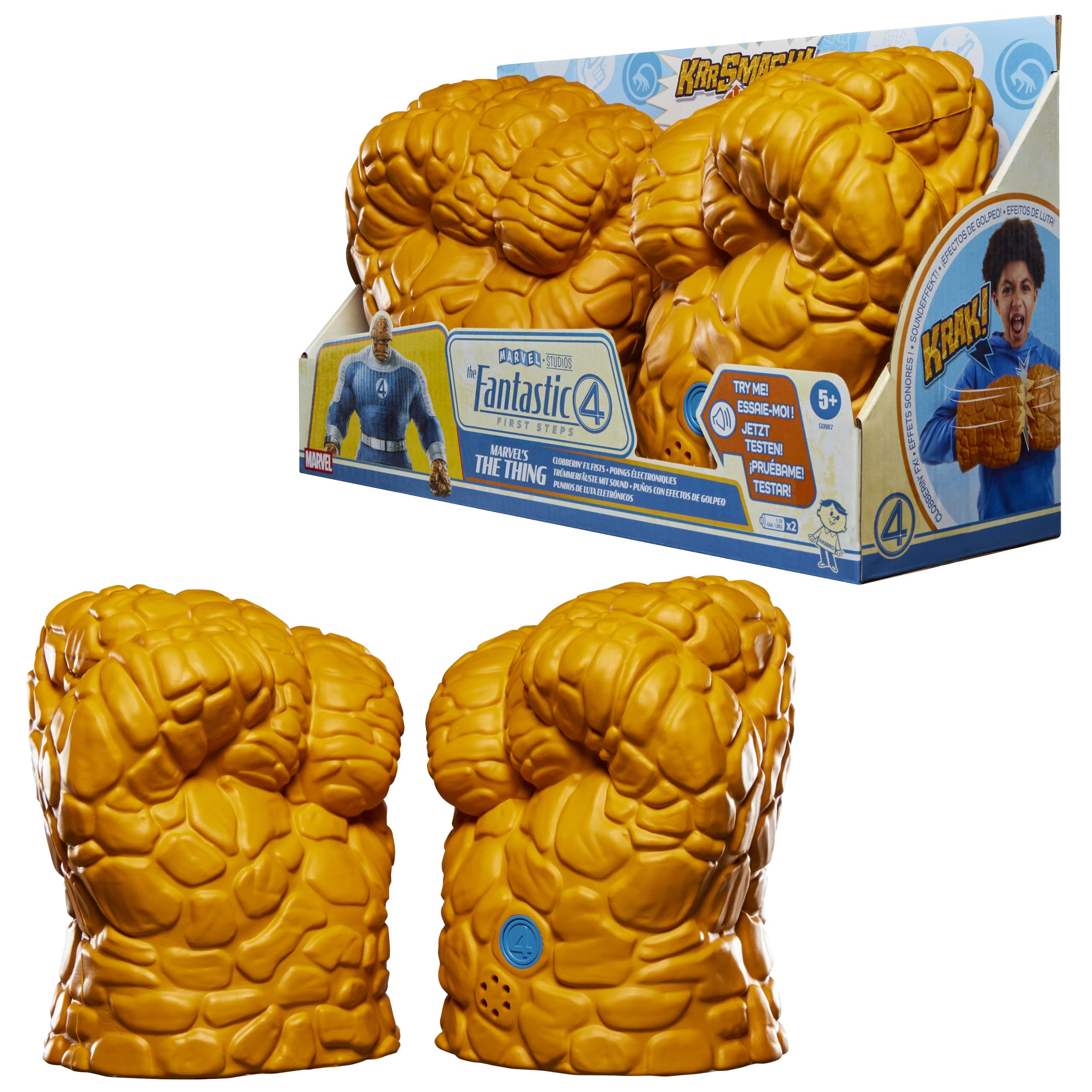 Marvel Studios’ The Fantastic Four: First Steps, Puños con Efectos de golpeo de La Mole, Artículos para Juego de rol
