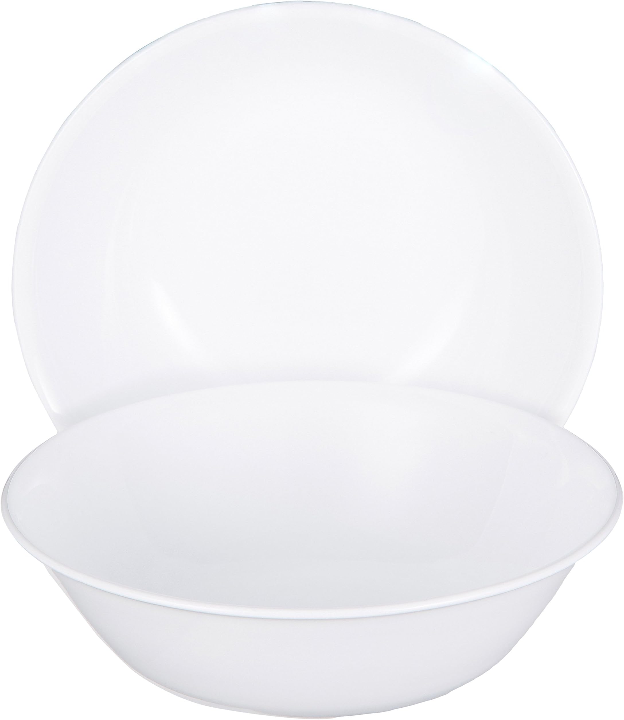 Corelle Bowl Winter Frost White Salad Serving Bowls