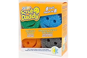 Scrub Daddy 8 Sponge Set: Your Scrubbing Savior!