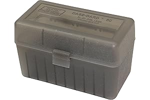 MTM 50 Round Flip-Top Rifle Ammo Box for .270 Win, .280 Rem, and .30-06