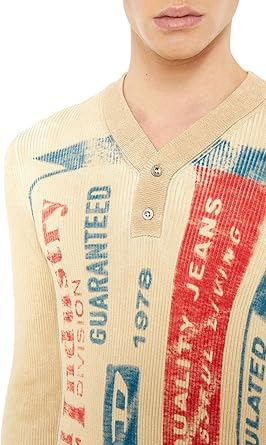 ニットディーゼル Amazon | [Diesel] [ディーゼル] メンズ ニット ハイゲージ