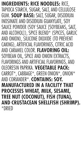 Miniatura 3 de Snapdragon Cuencos de fideos instantáneos vietnamitas Pho  Caldo vietnamita con sabor Pho con fideos de arroz  Sin sabores artificiales  Sin MSG