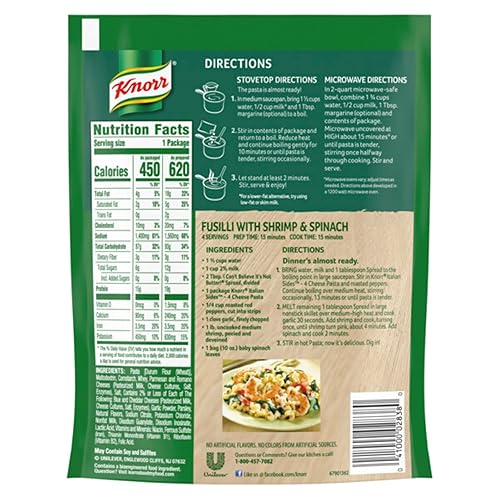 Miniatura 2 de Knorr Guarnición, pasta de cuatro quesos, 4.09 onzas (paquete de 4)