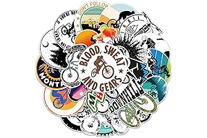 Premium Mountain Cycling Stickers for Adults