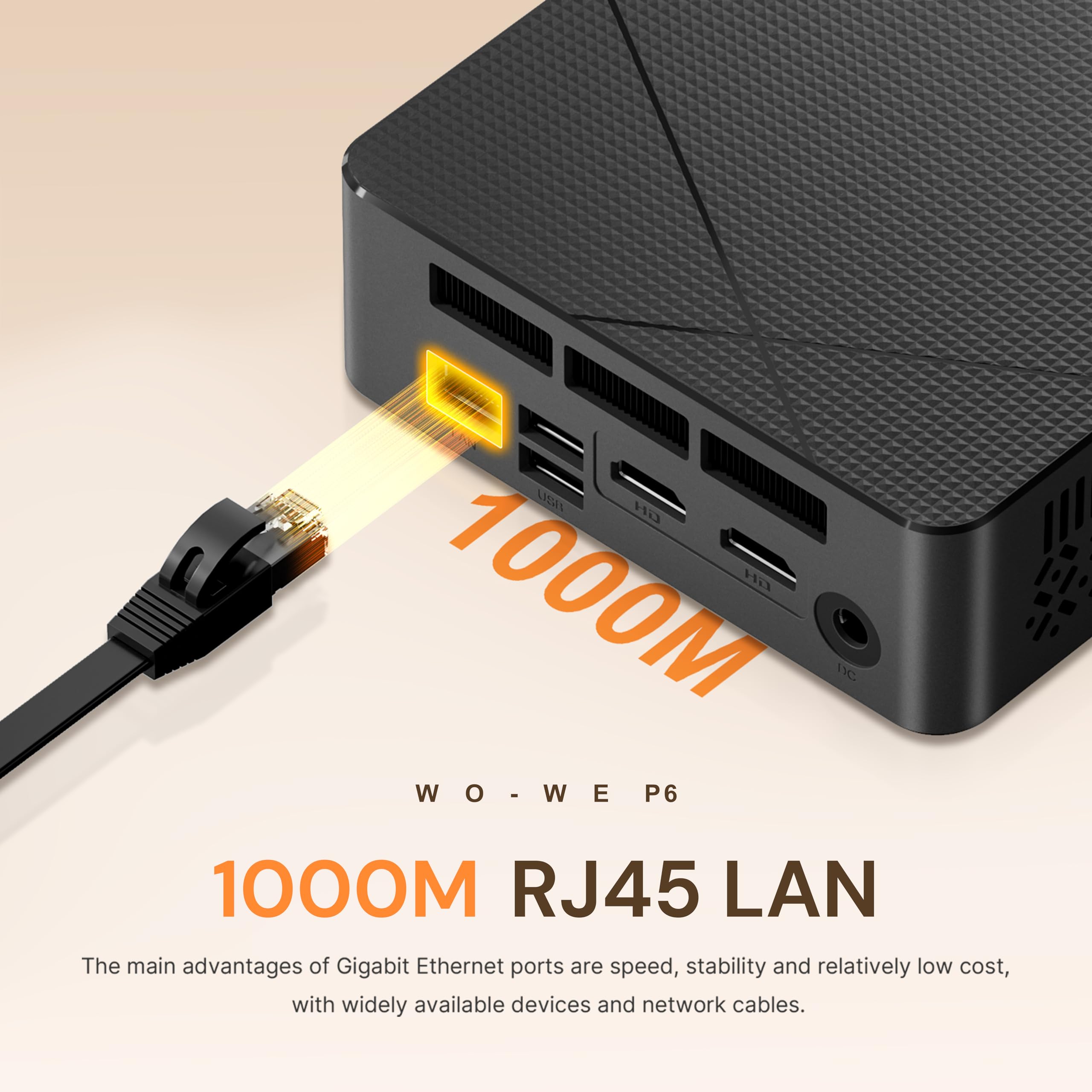 Amazon.co.jp: wo-we ミニPC AMD Ryzen 5 3500U (最大3.70GHz), 8GB