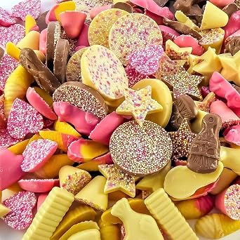 Retro Sweets Sugar Candy Pick & Mix Party Treats - Random Mixed Candy Sweets (1kg)