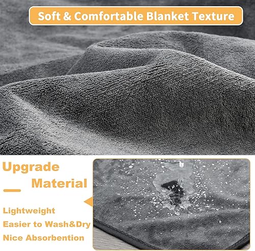 Miniatura 2 de Almohadilla lavable para orina de perro, extra grande, absorción instantánea, más gruesa, antideslizante, impermeable, reutilizable, ideal para