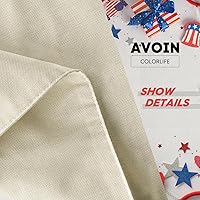 Vista 7 de AVOIN colorlife Bandera de casa azul de Estados Unidos del 4 de julio, 28 x 40 pulgadas, doble cara exterior, Día de la Independencia, estrellas