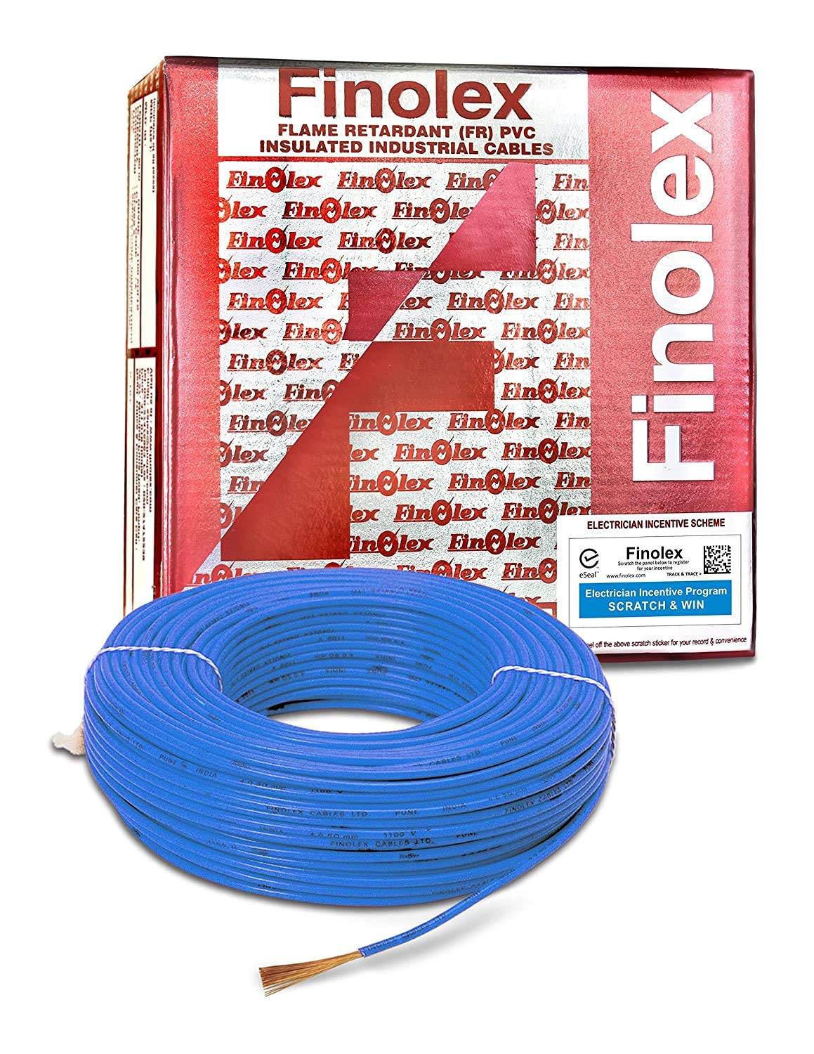 Finolex 1.5 mm Electrical House Wire (Blue) (B00PQHZE4E) Amazon Price History, Amazon Price Tracker