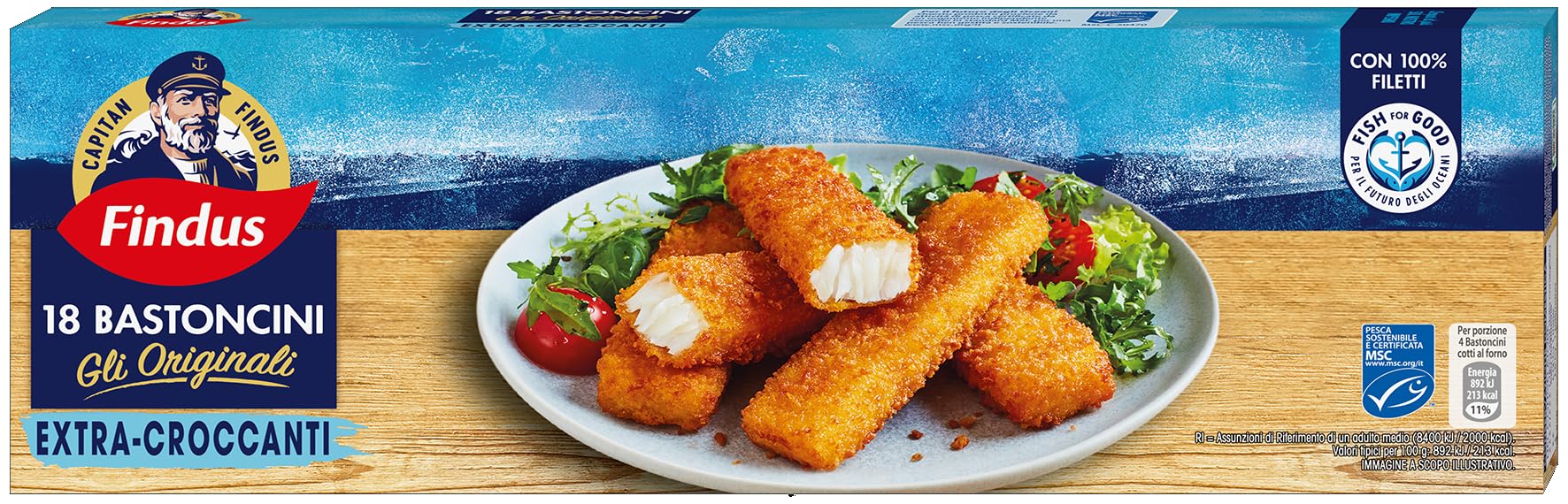 Findus Cod sapori di mare orata