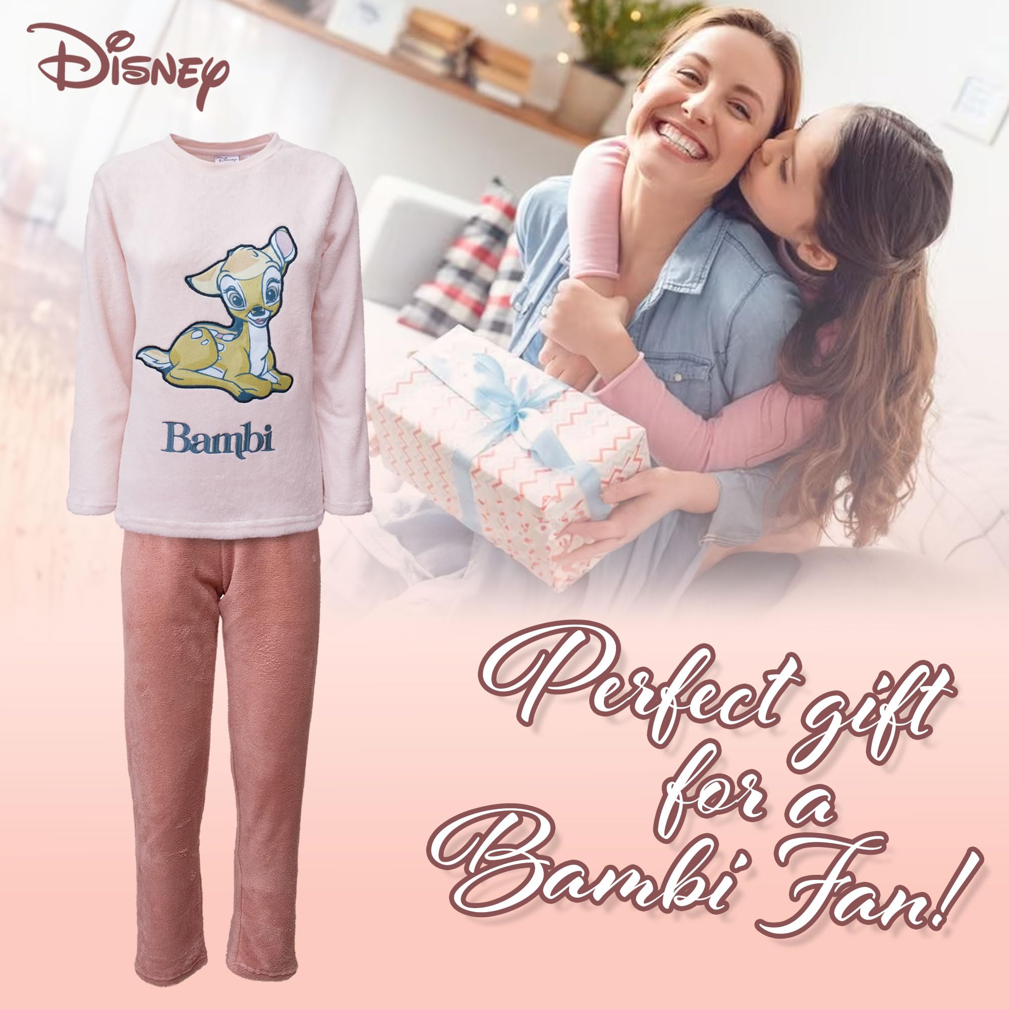 Disney Bambi Donna Pigiama Lungo