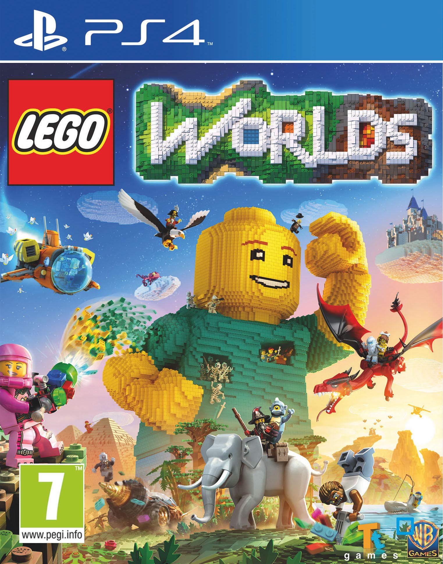 Amazon.com: PS4 - Lego Worlds - [PAL EU] : Video Games
