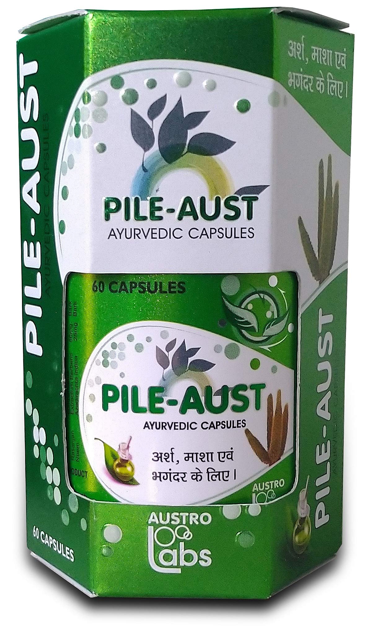 Austro Labs PILE AUST AYURVEDIC CAPSULES
