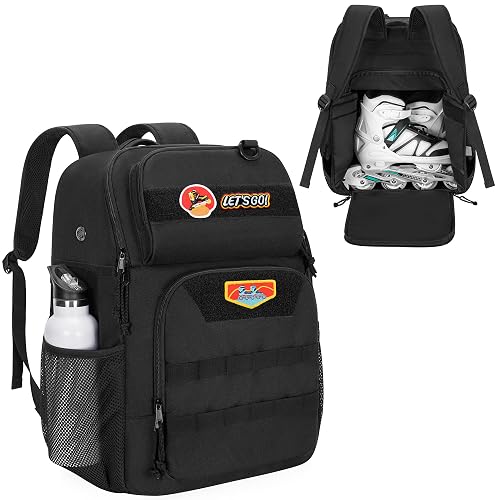 GOBUROS Roller Skate Backpack