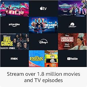 Amazon Fire TV Stick 4K Max streaming device, with AI-powered Fire TV Search, supports Wi-Fi 6E, free & live TV without cable or satellite