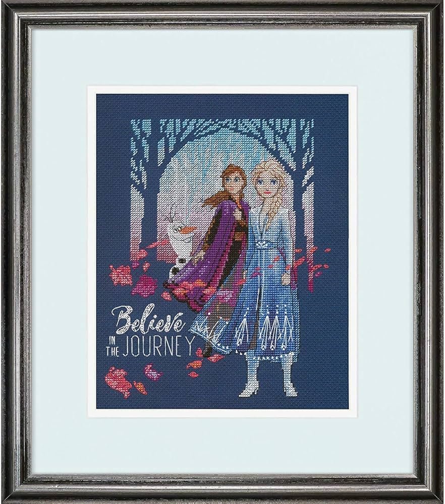 Amazon | ディメンジョンズ クロスステッチ 刺繍キット“アナと雪