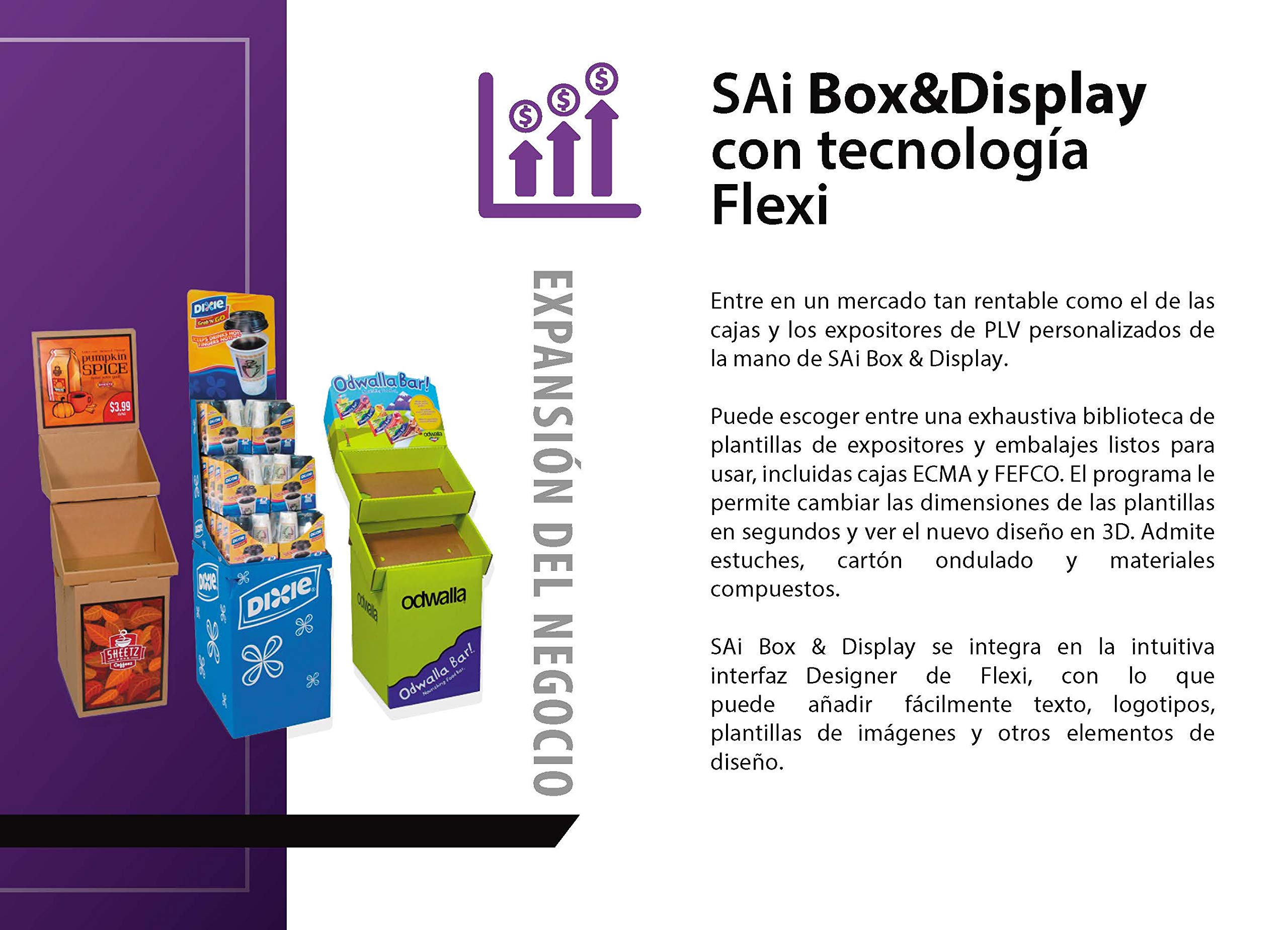Flexi Box & Display 6 meses de suscripción, software de Diseño, Cajas de cartón ondulado y Embalajes personalizados, diseño 3D, Plantillas ECMA y FEFCO (código de registro y descarga de software)