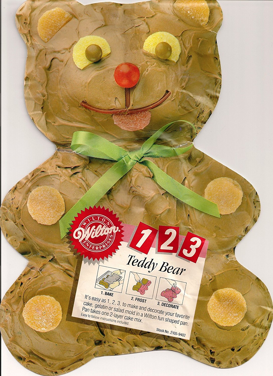 Wilton Teddy Bear Easy Cake Pan 2105 Desertcart Seychelles