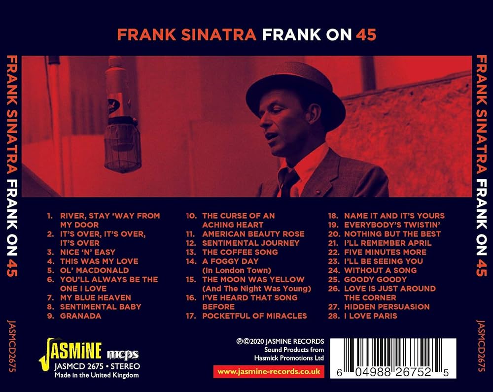 Frank Sinatra Portrait of Sinatra UK(英)盤 Frank Sinatra – Portrait Of Sinatra (Forty Songs From The