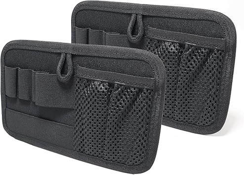 2 Pack Backpack Organizer Insert Tactical Bag Modular Pack Insert Organizer Utility Accessories Admin Panel Hook and Loop Fasteners for Packs Backpack or Messenger Bags