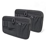 2 Pack Backpack Organizer Insert Tactical Bag Modular Pack Insert Organizer Utility Accessories Admin Panel Hook and Loop Fasteners for Packs Backpack or Messenger Bags