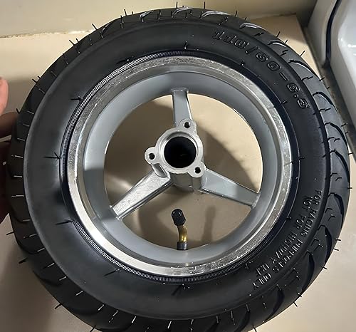 Miniatura 8 de Neumáticos de mini bicicleta de 11050-6.5 pulgadas, neumático trasero y llanta para bicicleta de bolsillo, paquete de neumáticos y llantas con tubo