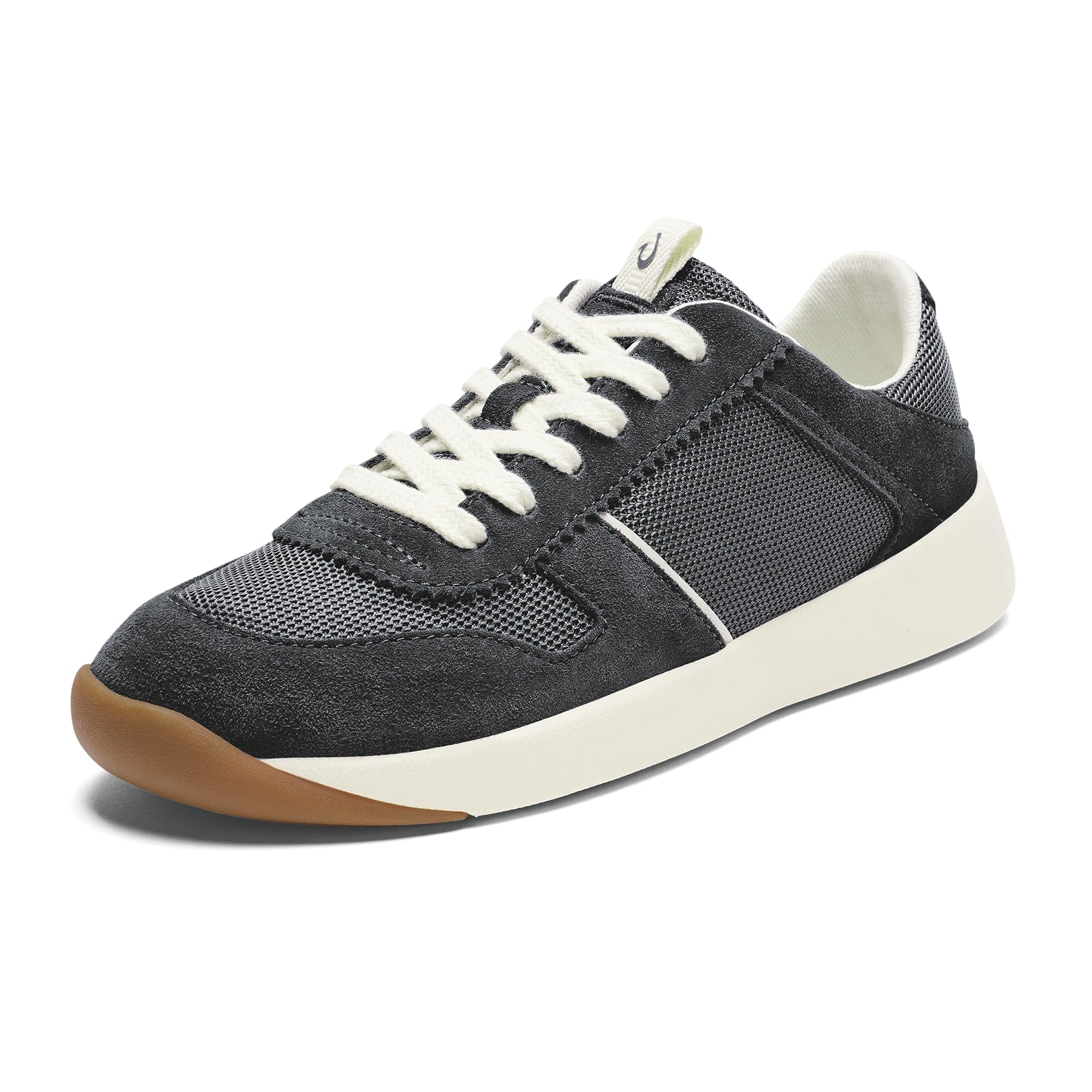 OLUKAI Kaulele Mesh Women's Court Sneakers, Classic Lace-Up Design & Retro-Inspired, All-Day Comfort & Support