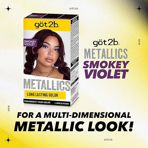 Vista 41 de Got2b Metallics - Tinte permanente para el cabello, color rosado Sakura M84 Rosa (Sakura Pink)