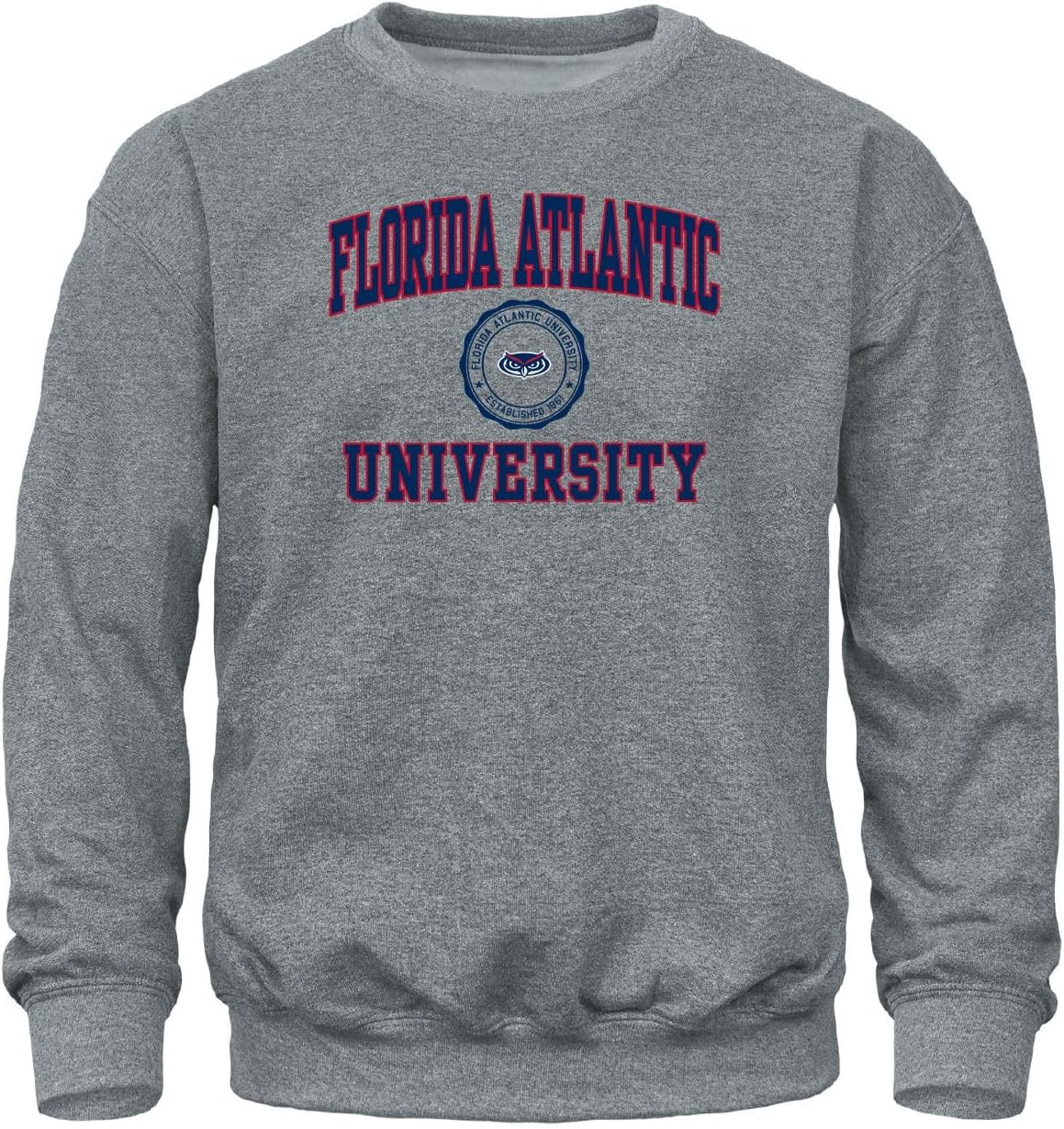 Barnesmith Crewneck Sweatshirt for College, Heritage Logo, Adult Unisex