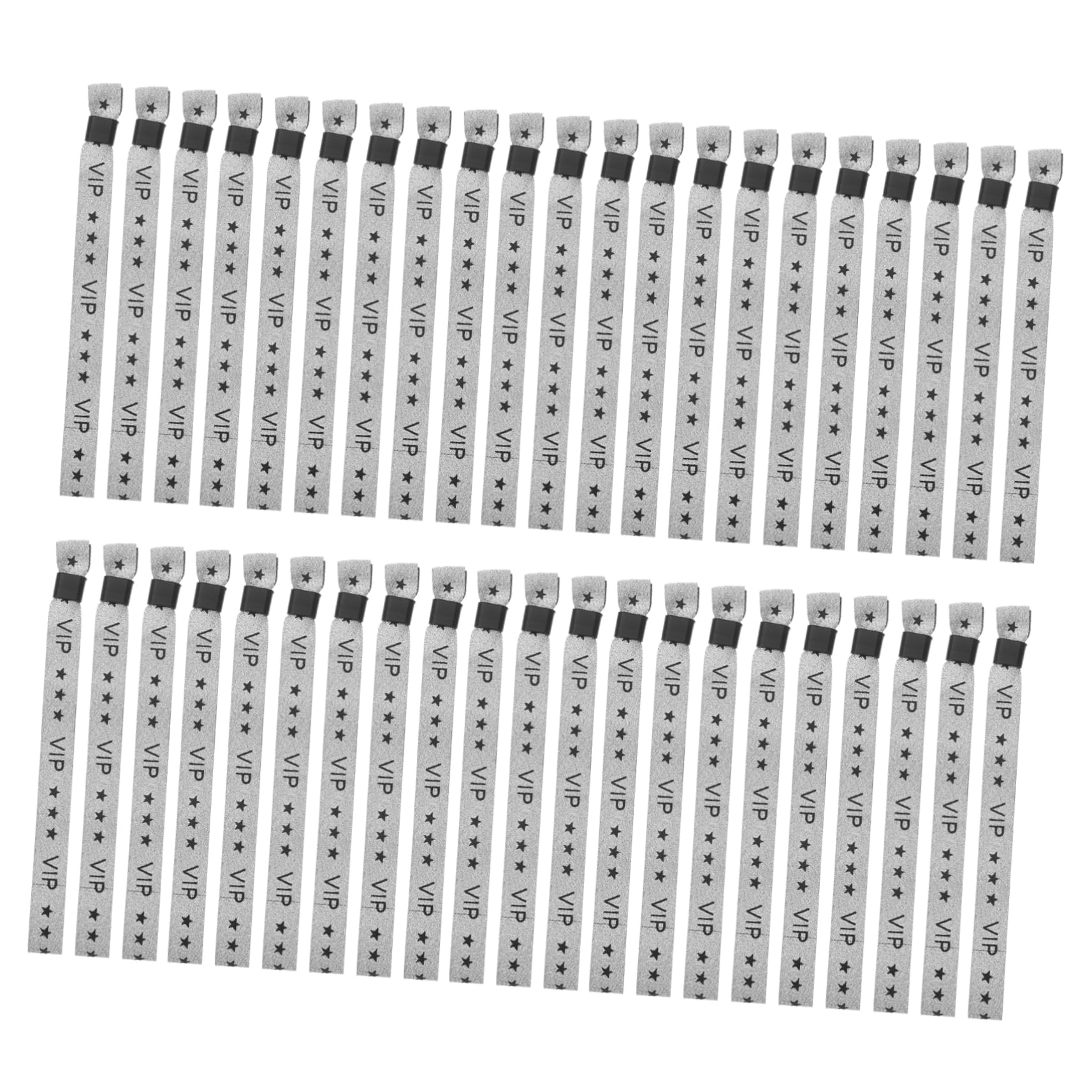 Housoutil 100piezas Pulseras De Actividad Pulseras De Identificación Para Conciertos De Fiestas Musicales Para Eventos Parques De Atracciones Clubes Conciertos Ferias Festivales y Eventos Co