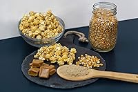 Vista 5 de The Classics - Lata de palomitas de maíz gourmet de 2 galones: disfruta de queso, caramelo y Kettle Korn Hecho a mano por encargo Perfecto