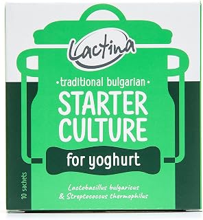 Bulgarian Yogurt Starter Culture Natural Probiotic Yogurt Culture Starter Homemade Yoghurt Starter 10 Liters Lactobacillus bulgaricus