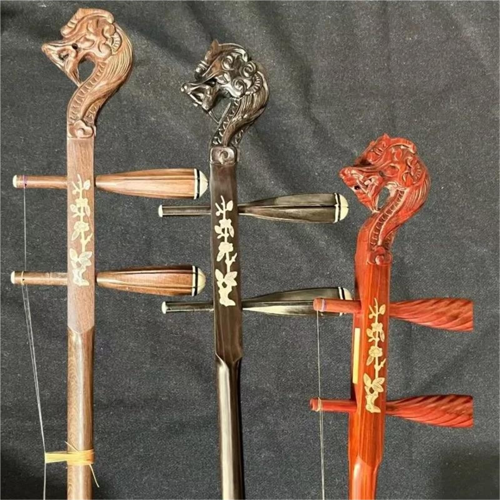 Erhu Drewniana Profesjonalna Gra Gaohu Treble Erhu